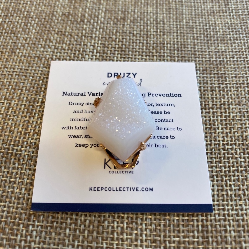 Keep Collective Five Points Druzy Charm View 3